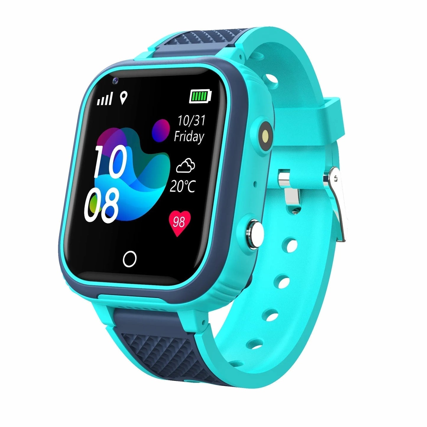 Waterdichte GPS Smartwatch voor Kinderen met Educatieve Spellen