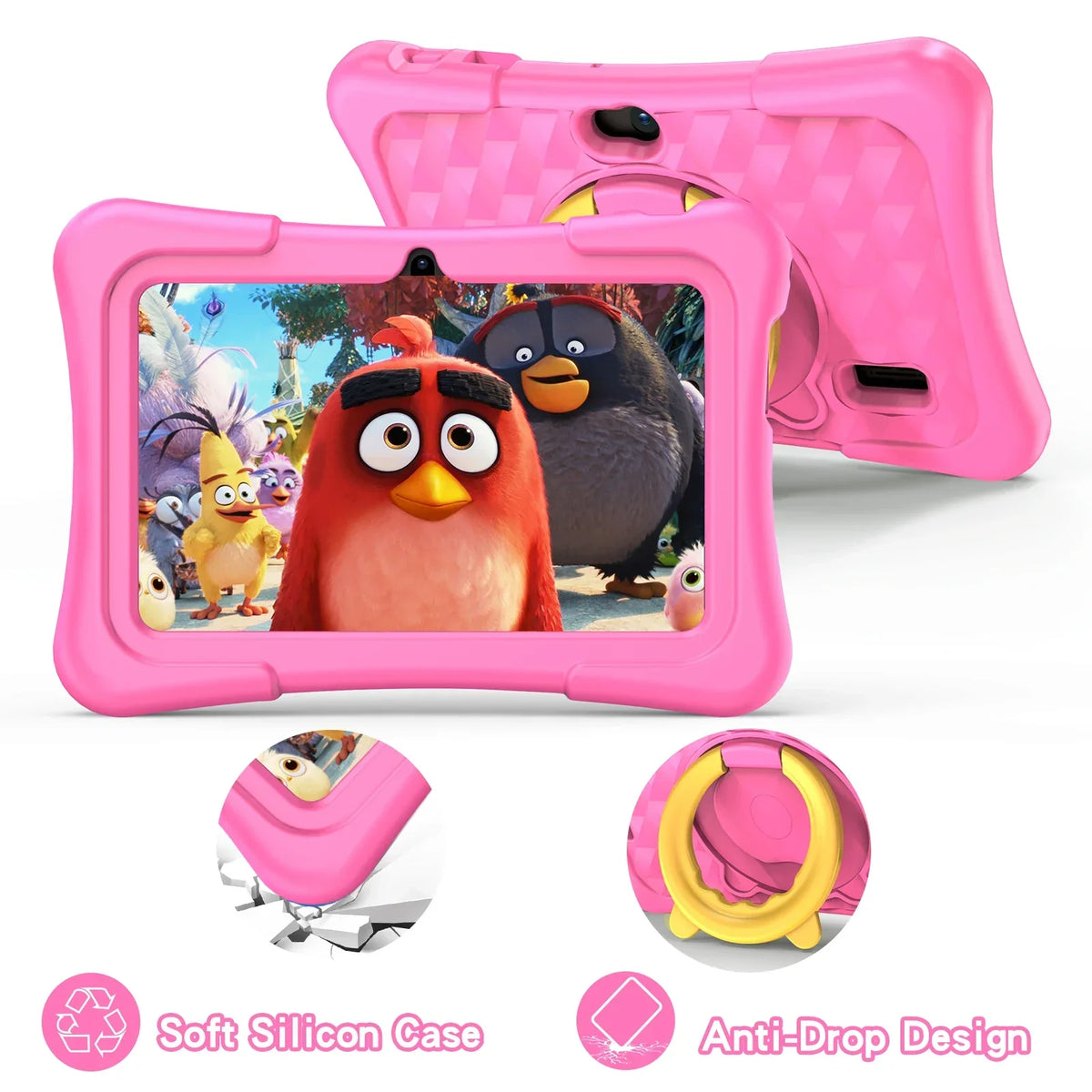 EduTab – Kinder-Tablet 7 Inch Android 11, 32GB met Dualcamera