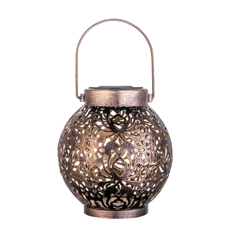 LuxeLumen Elegante Zonne-Lantaarn | Stijlvolle Verlichting voor de Tuin met Energiezuinige Technologie