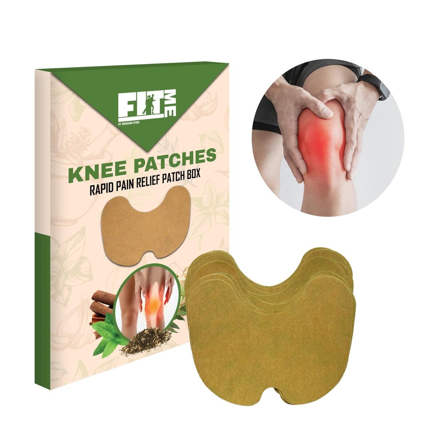 ReliefPatch Flex | Set van 180 stuks met pijnstillende pleisters voor gewrichten met kruidenpads