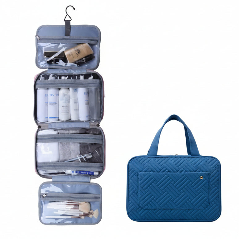 TravelTidy – Compacte cosmetica-organizer met 4 vakken