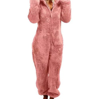 Fleece jumpsuit dames