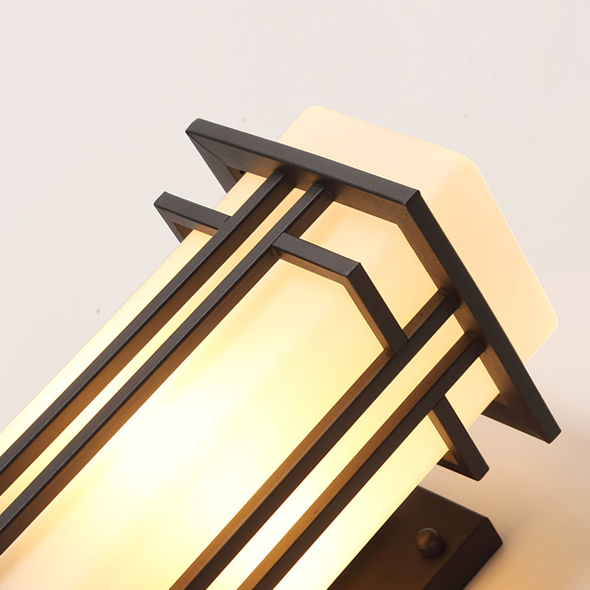 Krajewski Retro Industriële Glazen Buiten Wandlamp