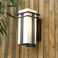 Krajewski Retro Industriële Glazen Buiten Wandlamp