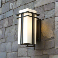 Krajewski Retro Industriële Glazen Buiten Wandlamp