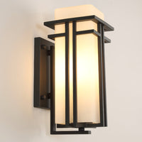 Krajewski Retro Industriële Glazen Buiten Wandlamp