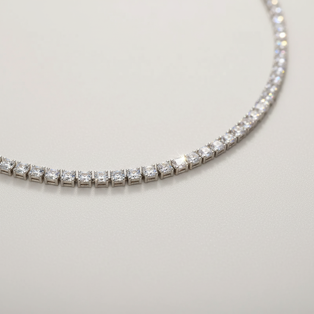 Kristallen halsketting - Kristallen halsband