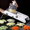 Multifunctionele groentesnijder en rasp | Professionele mandoline voor aardappelen, wortelen en uien