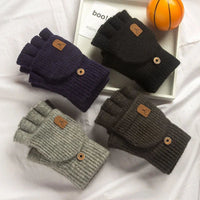 WARMTOUCH – Winter-halvinghandschoenen met touchscreenfunctie & zacht breidesign