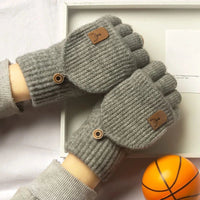 WARMTOUCH – Winter-halvinghandschoenen met touchscreenfunctie & zacht breidesign