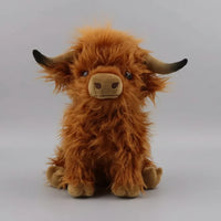 CUDDLY HIGHLAND Koe – Zacht Pluche Speelgoed voor Knuffelvrienden