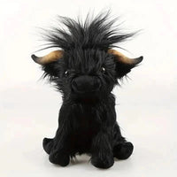 Knuffelige Hoogland Koe – Pluche Hoogland Koe voor Geborgenheid, Troost & Stijlvolle Decoratie