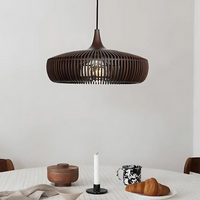 Hinori Hanglamp Japandi Massief Hout Glans