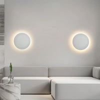Moderne Nordic Ronde Aluminium Minimalistische LED Wandlamp