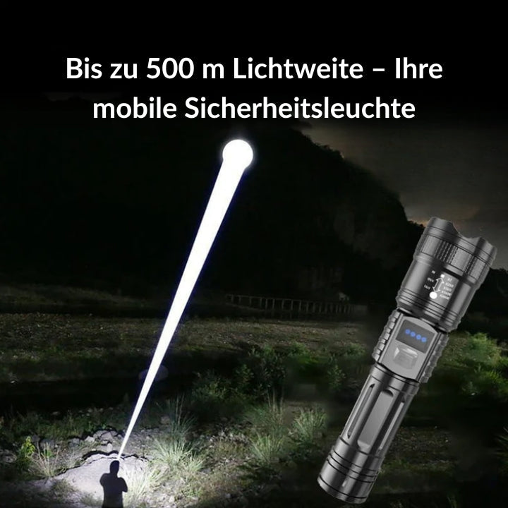 LED Zaklamp | Ultrahelder & Waterdicht | Zoomfunctie | UltraBright