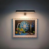 LED-Wandlamp | Dimbare Kunstverlichting | Oplaadbaar Metaalontwerp | ArtGlow