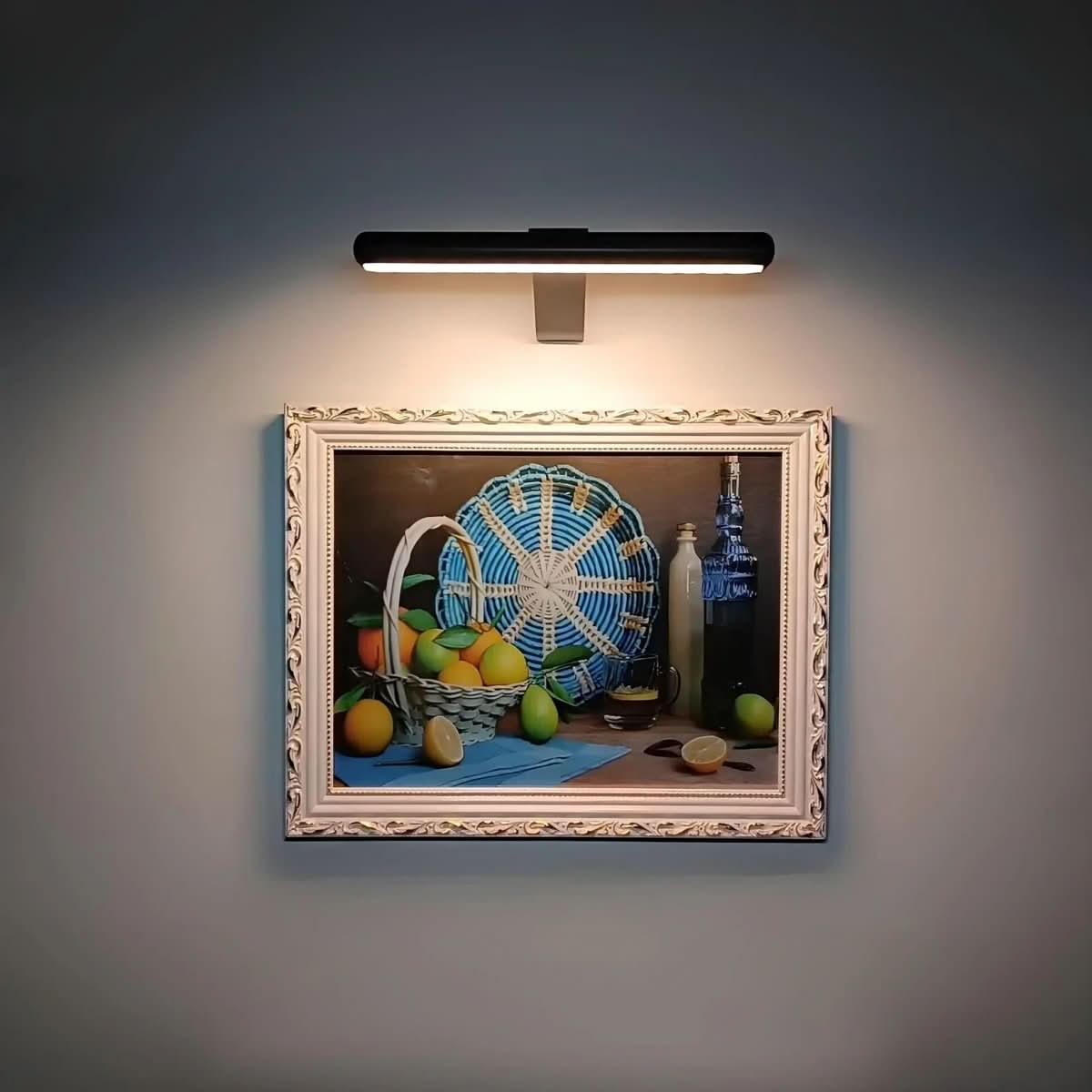 LED-Wandlamp | Dimbare Kunstverlichting | Oplaadbaar Metaalontwerp | ArtGlow