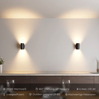 AstraBeam - LED-Wandlamp voor buiten met warm licht