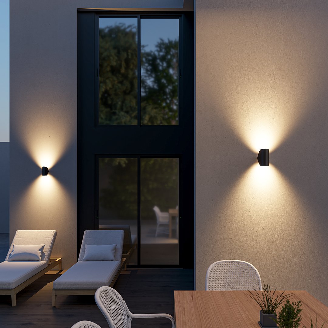 AstraBeam - LED-Wandlamp voor buiten met warm licht