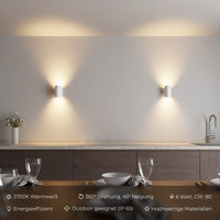 AstraBeam - LED-Wandlamp voor buiten met warm licht