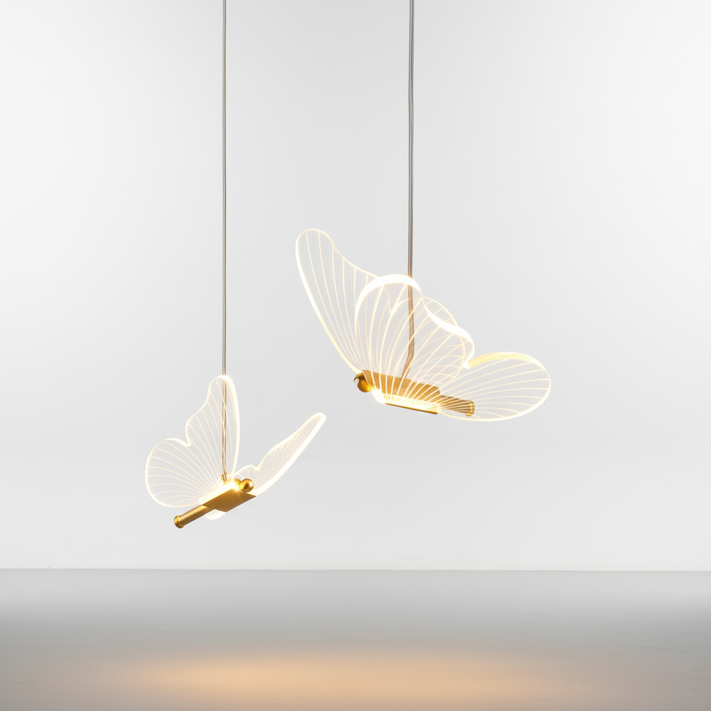 LED Vlinder Hanglamp - Glowflutter