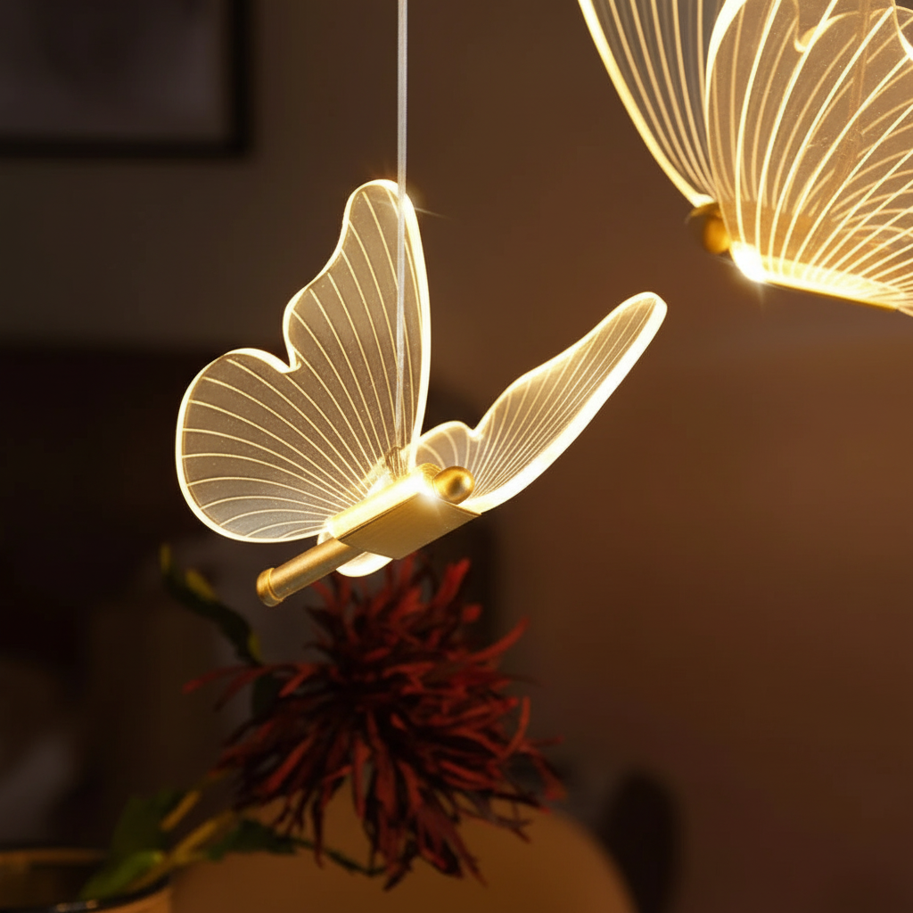 LED Vlinder Hanglamp - Glowflutter