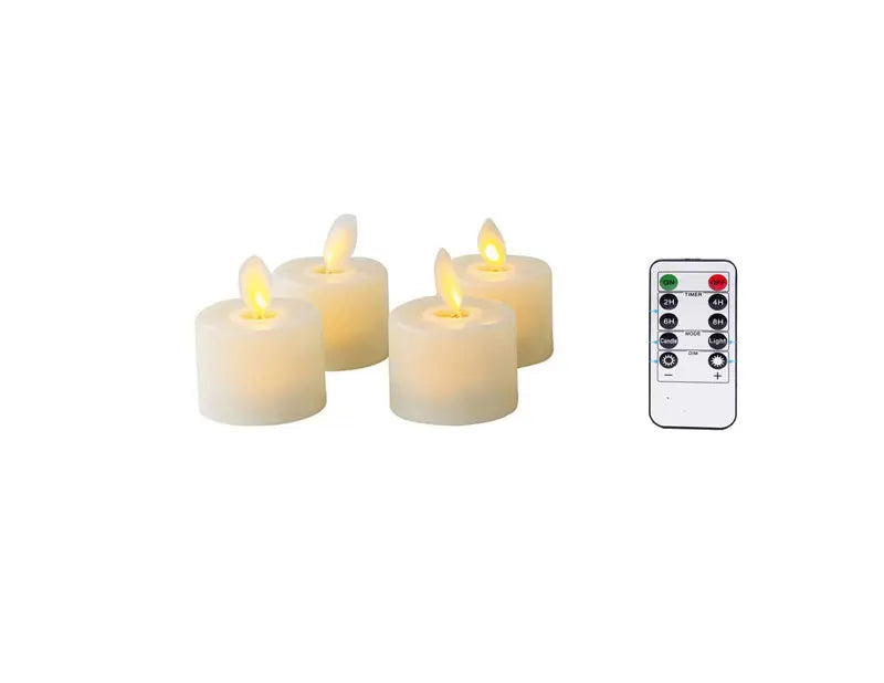 LED Teelicht Kaars met Beweeglijke Vlam