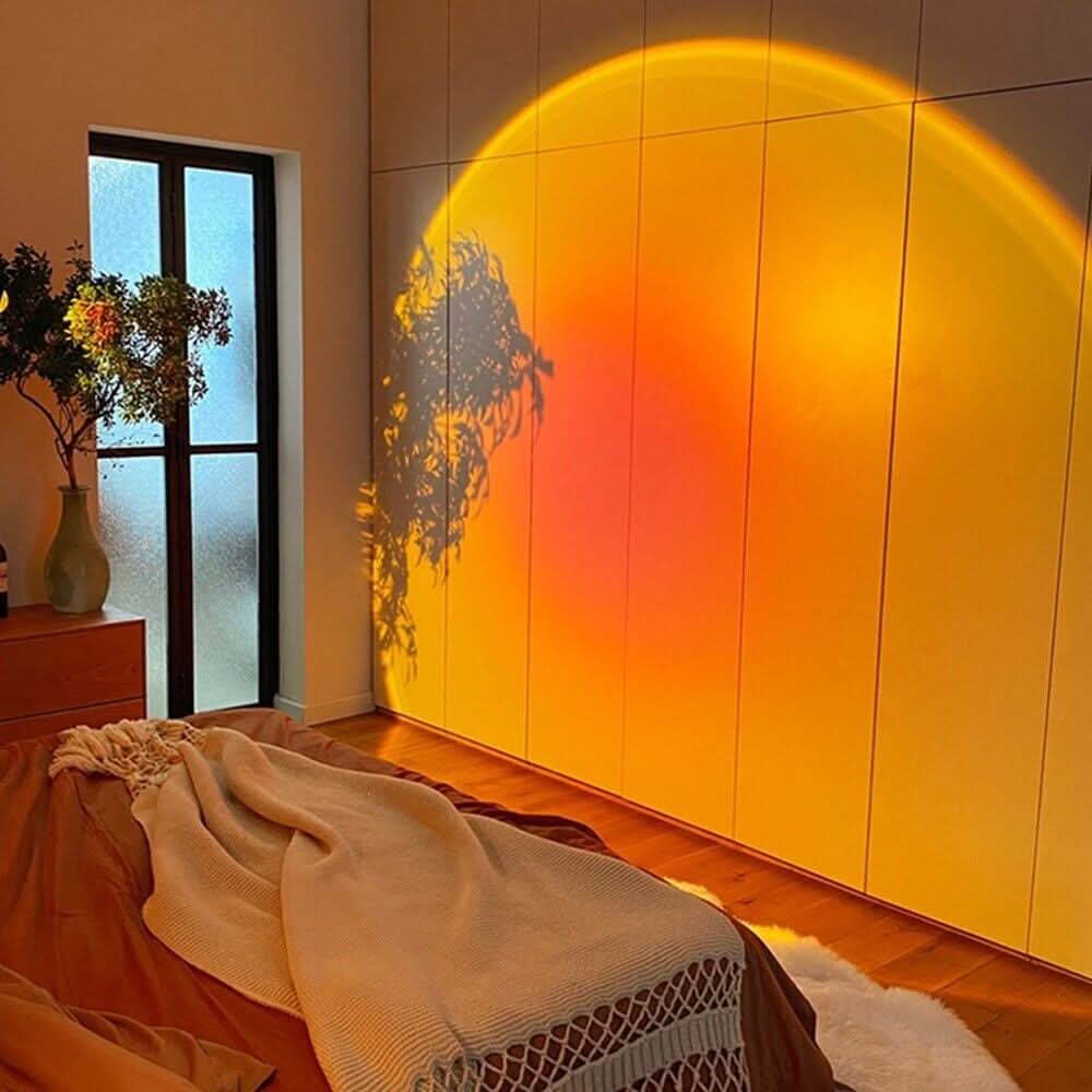 GOLDEN GLOW – Zonsopgang Lamp voor sfeervolle verlichting binnenshuis