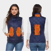 Brehn | Verwarmde Vest voor Vrouwen met Dubbele Controle en 9 Verwarmingszones – Comfort en Warmte voor Elk Seizoen
