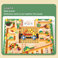 NUMBERRAIL – Montessori Magnetisch Labyrint voor Cijfers, Kleuren & Logica