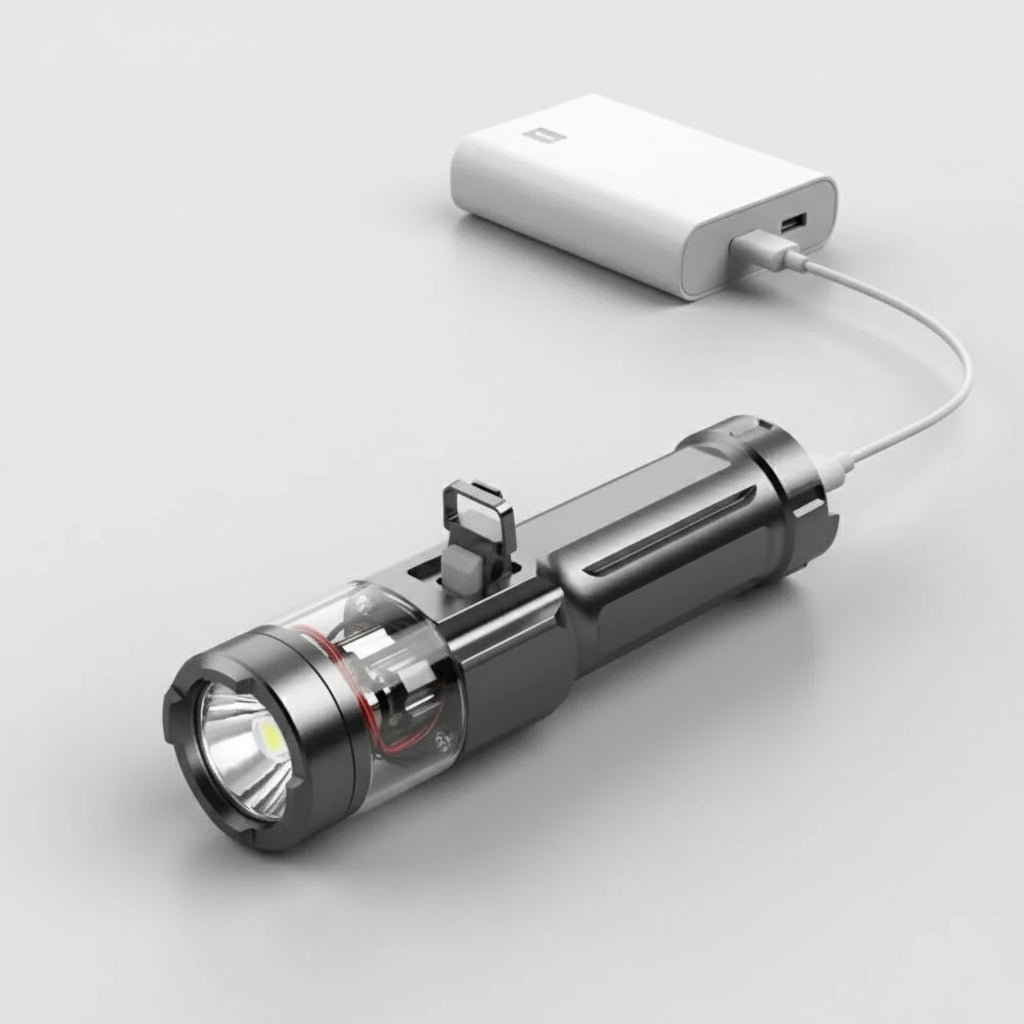 FLASHMAX – Krachtige 100000LM waterdichte LED-zaklamp