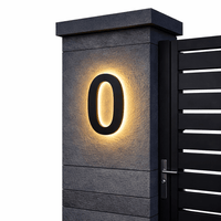 LICHTTEKEN – Individueel aanpasbare LED-huisnummers voor moderne huizen