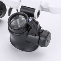 OPTIGLOW – Geavanceerde LED-loepbril met 3-niveau vergroting