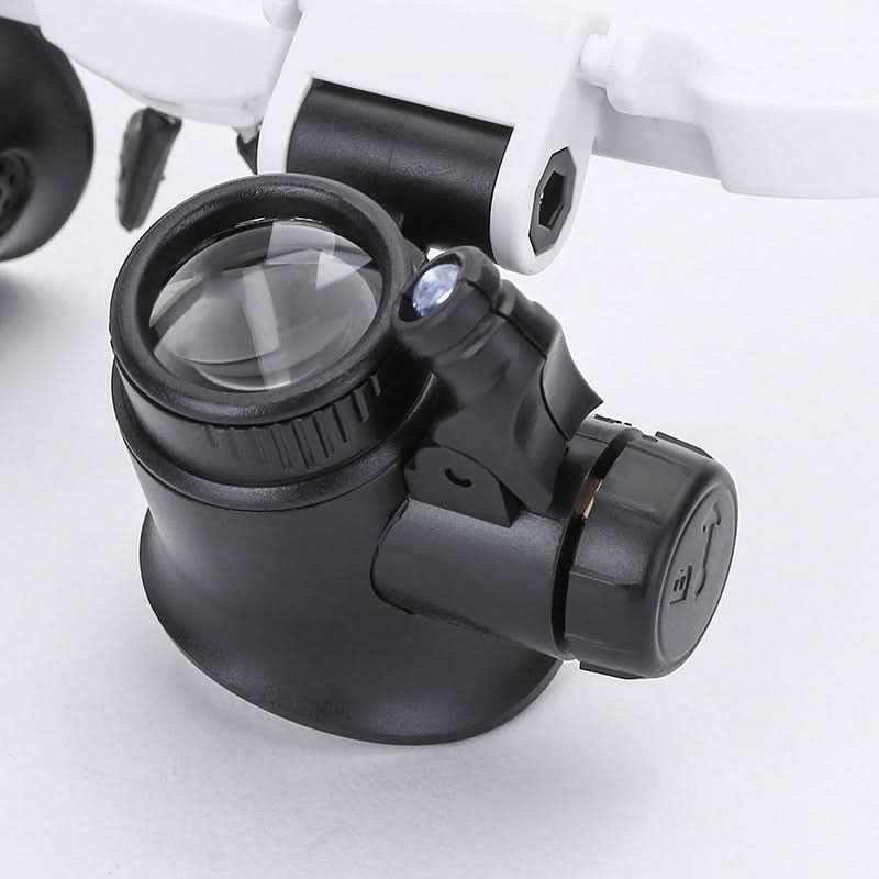 OPTIGLOW – Geavanceerde LED-loepbril met 3-niveau vergroting