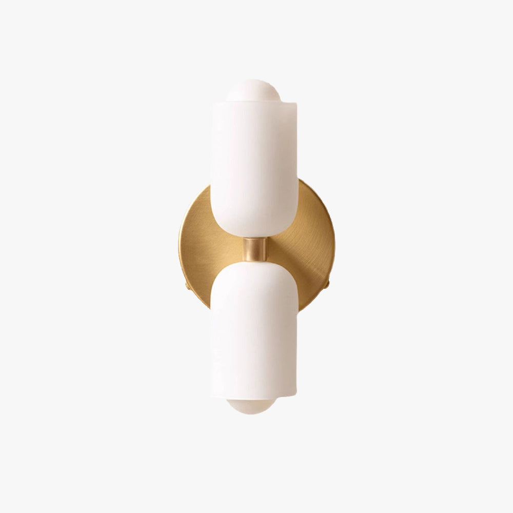 Valentina Moderne LED Binnen Wandlamp Goud Zwart Woonkamer Slaapkamer