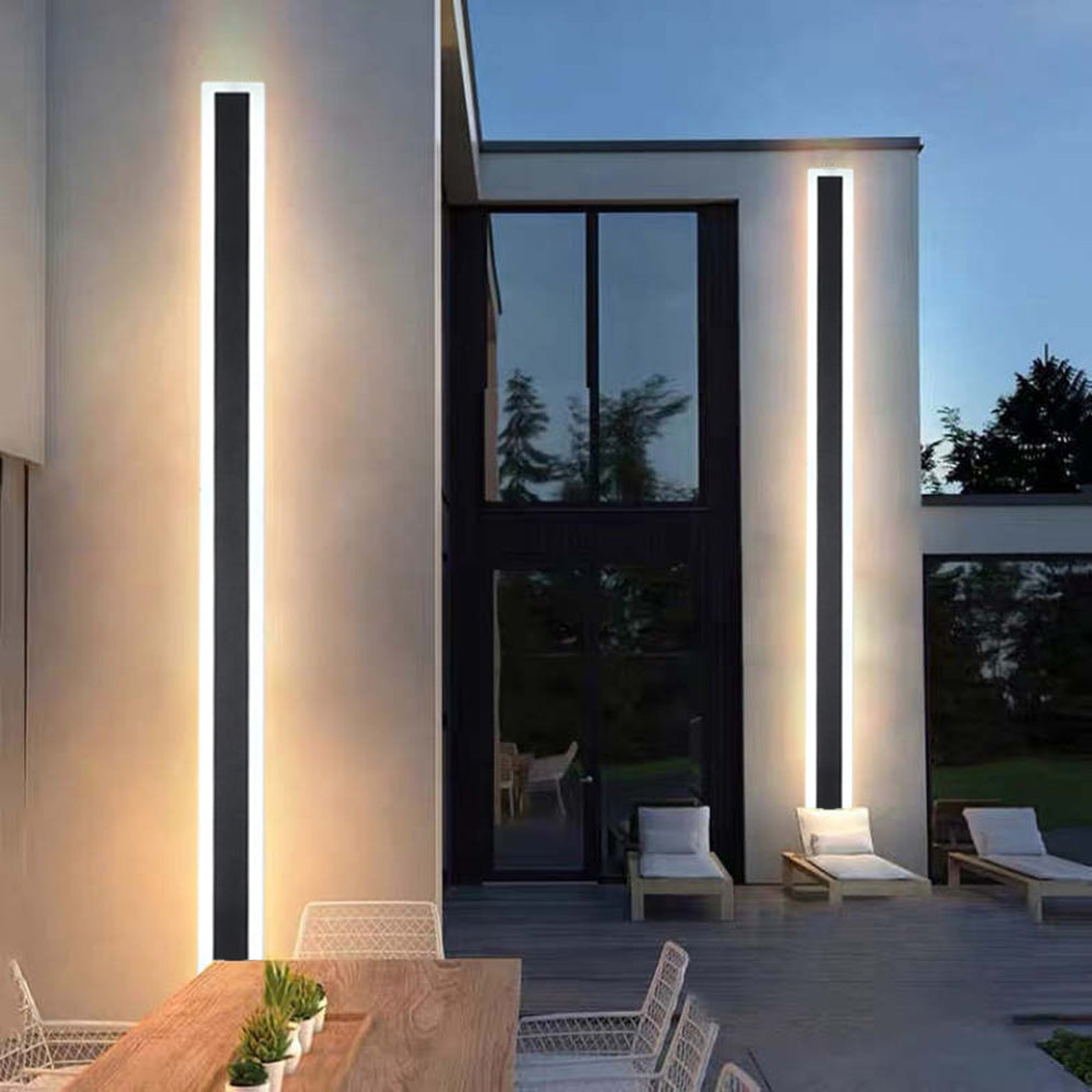Fiala Moderne LED Wandlamp Buiten Zwart