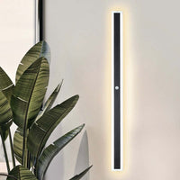 Vynn Moderne Waterdichte LED Wandlamp Buiten Zwart/Wit