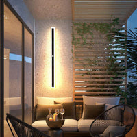 Vynn Moderne Waterdichte LED Wandlamp Buiten Zwart/Wit