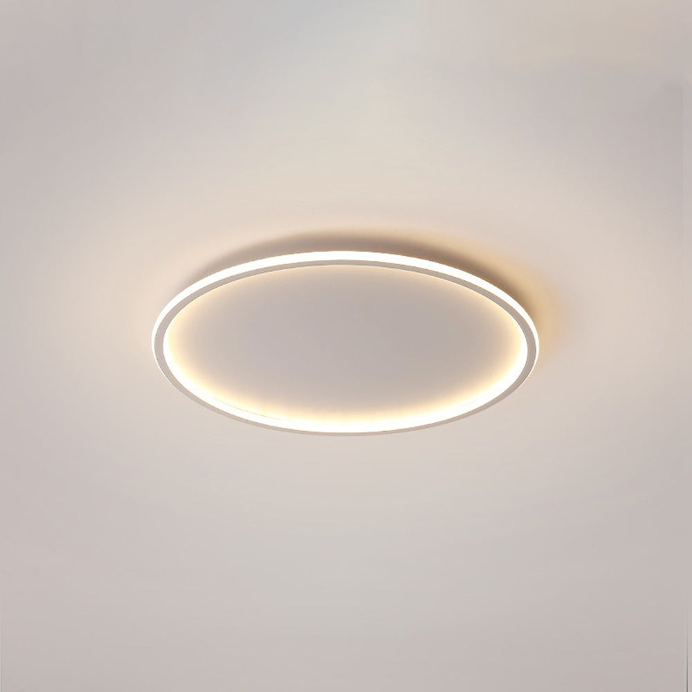 Arisha Moderne Ring LED Plafondlamp Zwart/Wit Woon/Slaapkamer