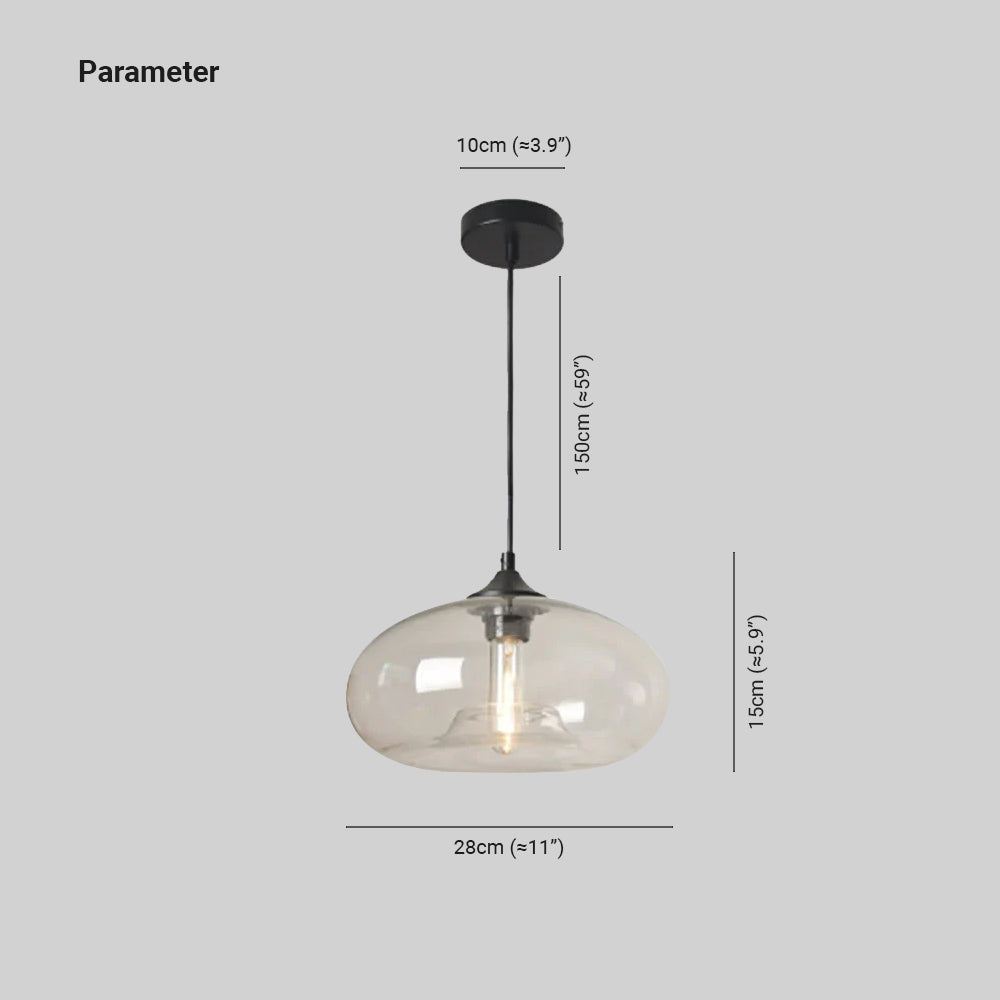 Lurea Moderne Scandinavische Glazen Hanglampen Slaapkamer