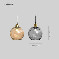 Water Ripple Glazen Hanglampen