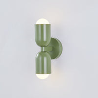 Kira Wandlamp Cilinder Scandinavisch Gekleurd Metaal Woonkamer