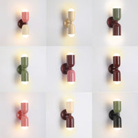 Kira Wandlamp Cilinder Scandinavisch Gekleurd Metaal Woonkamer