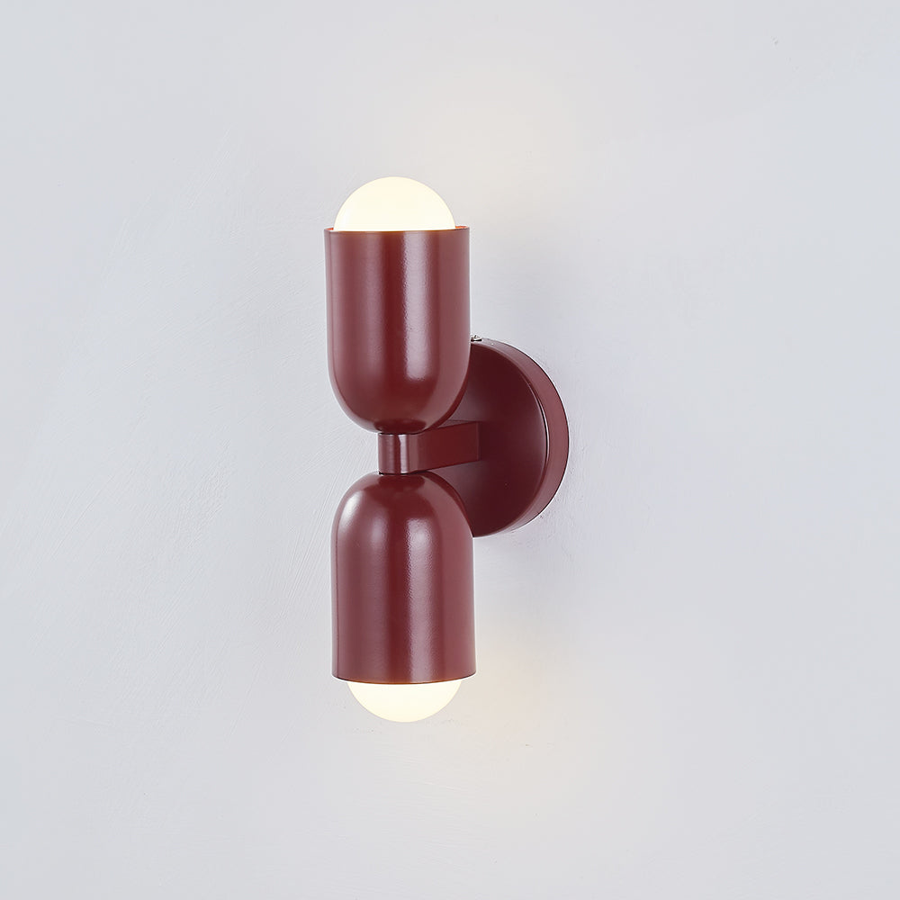 Kira Wandlamp Cilinder Scandinavisch Gekleurd Metaal Woonkamer
