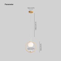 Alixor Hanglamp Rond Noordisch. Hout/Metaal. Hout. Slaapkamer