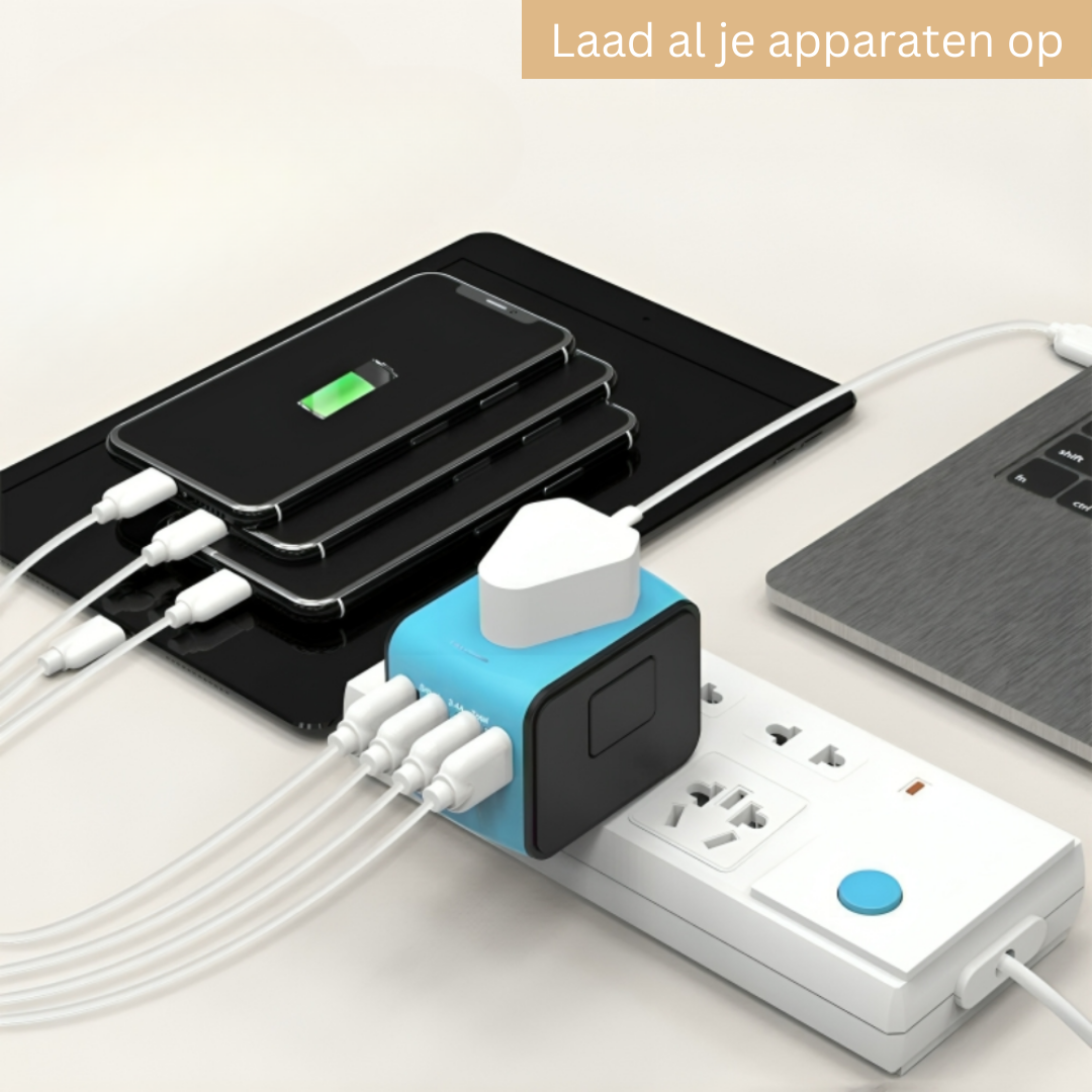 GlobeCharge | Biedt een alles-in-één adapteroplaadoplossing