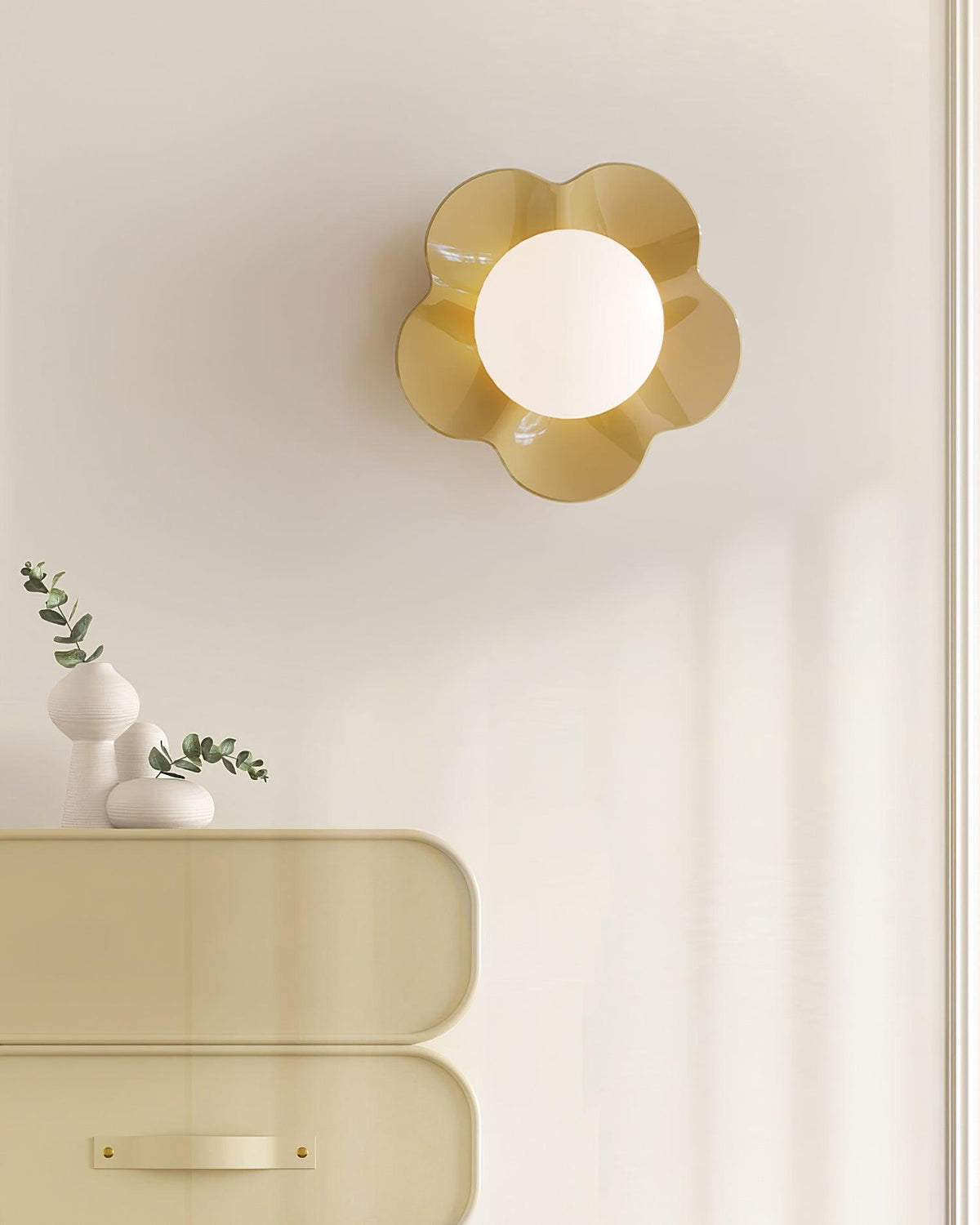 Arcore Wandlamp Speels in Hars
