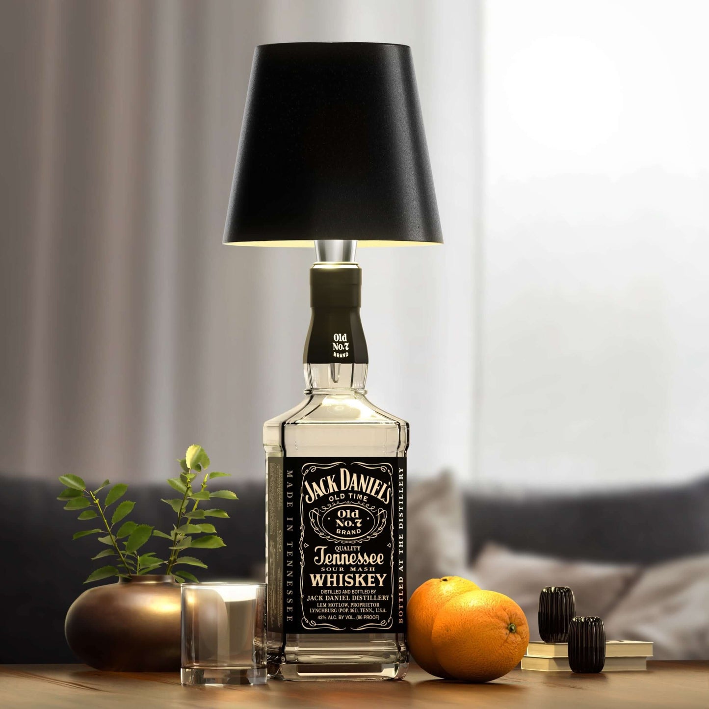 Draadloze Fleslamp – Elegante en Originele Verlichting