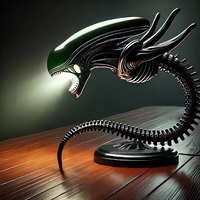 Alien Sci-Fi Harsen Bureau Lamp voor Bedreigende Verlichting