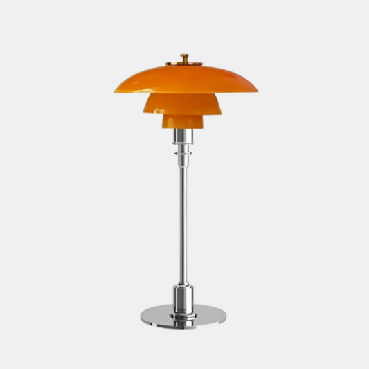 Moderne tafellamp met zachte sfeerverlichting